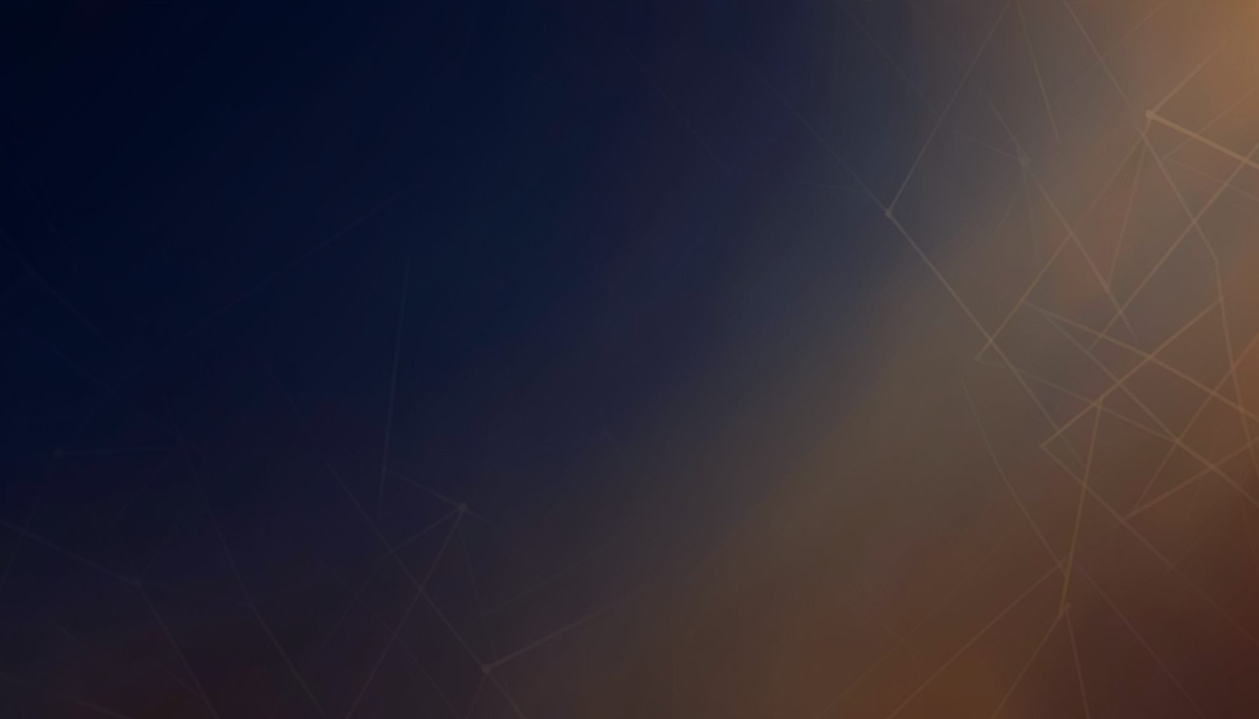 A soft gradient background in deep navy and warm amber tones with subtle geometric patterns, suitable for a press release header